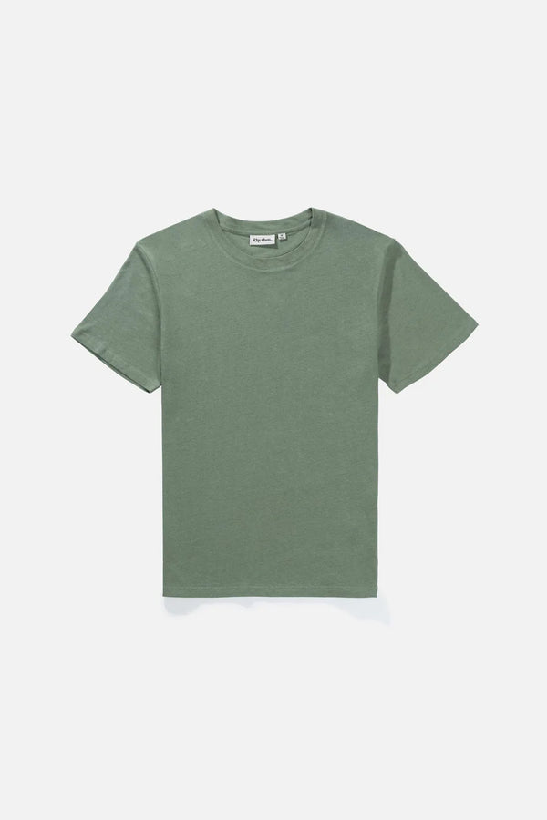 Linen SS T-Shirt - Seafoam