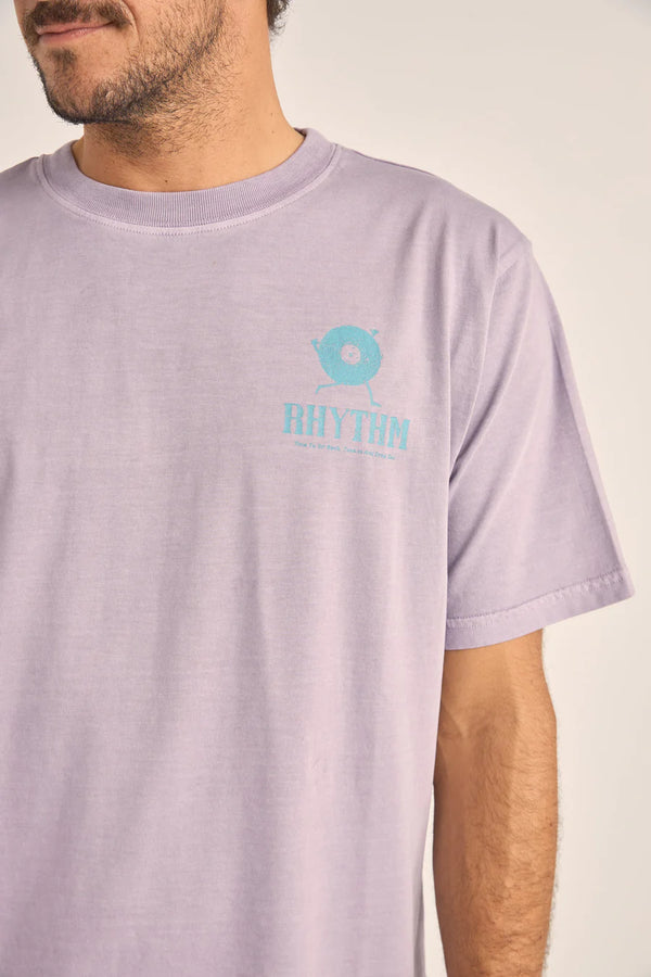 Record Vintage SS T-Shirt - Plum