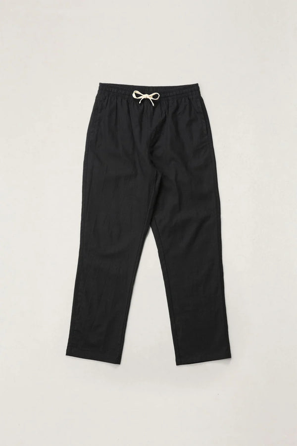 Linen Jam Pant - Black