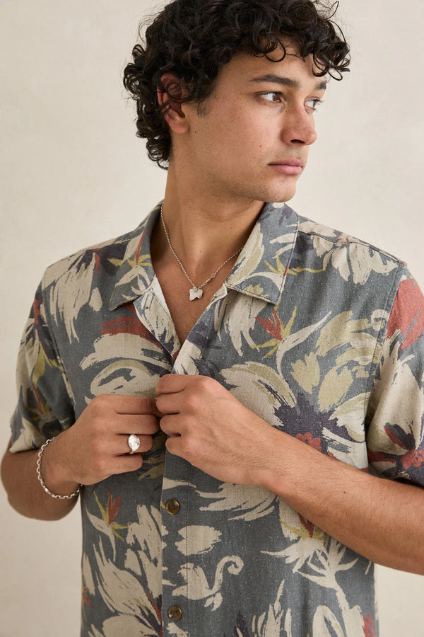 Tropical Camo SS Shirt - Camo