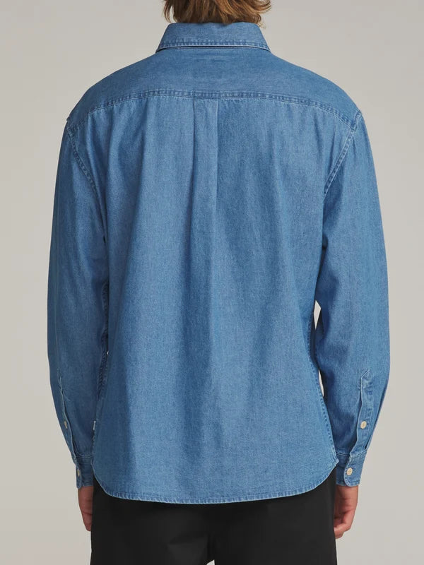 Henry Denim Shirt - Medium Indigo