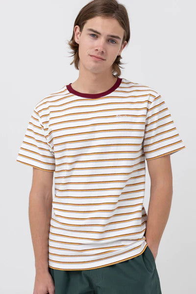 Everyday Stripe SS T-Shirt - Natural