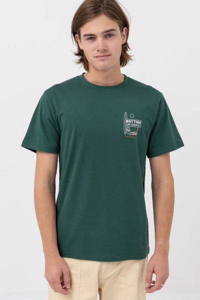 Wanderer SS T-Shirt - Vintage Green