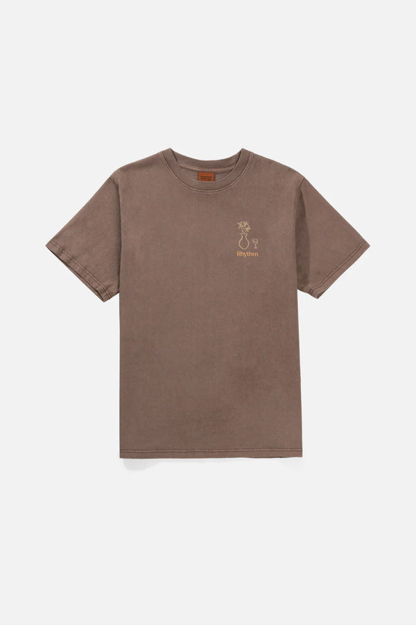 Day Off Vintage SS T-Shirt - Brown