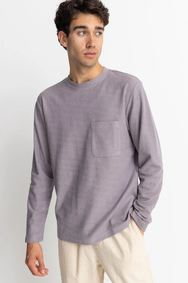 Vintage Terry LS T-Shirt - Taro
