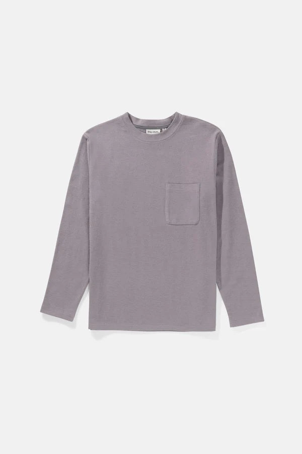 Vintage Terry LS T-Shirt - Taro