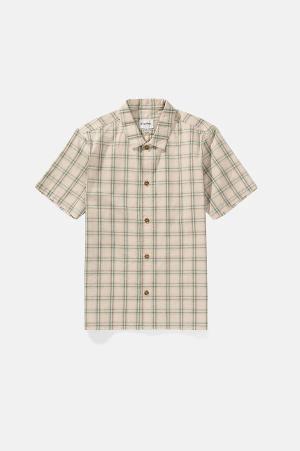 Check SS Shirt - Sand