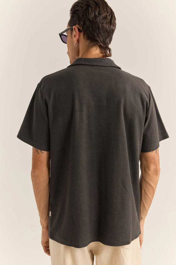 Vintage Terry Polo - Vintage Black