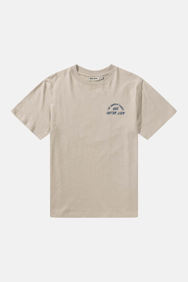 Down Under Slub SS T-Shirt - Stone