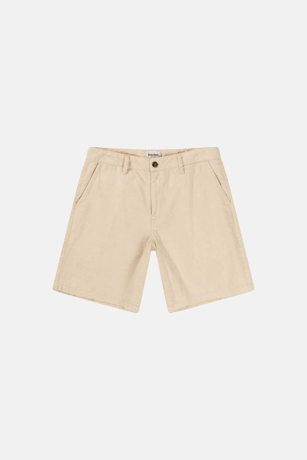 Essential Linen Short - Bone