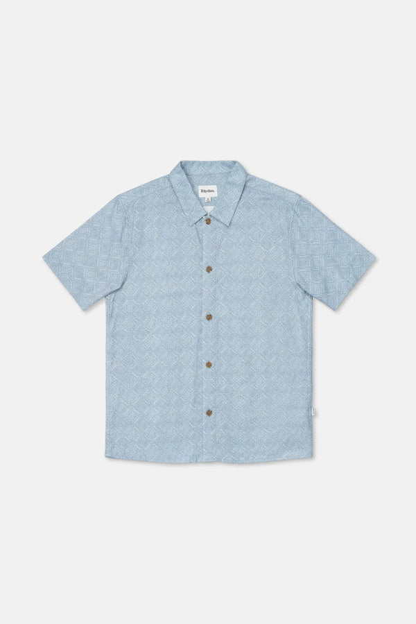 Tile SS Shirt - Blue