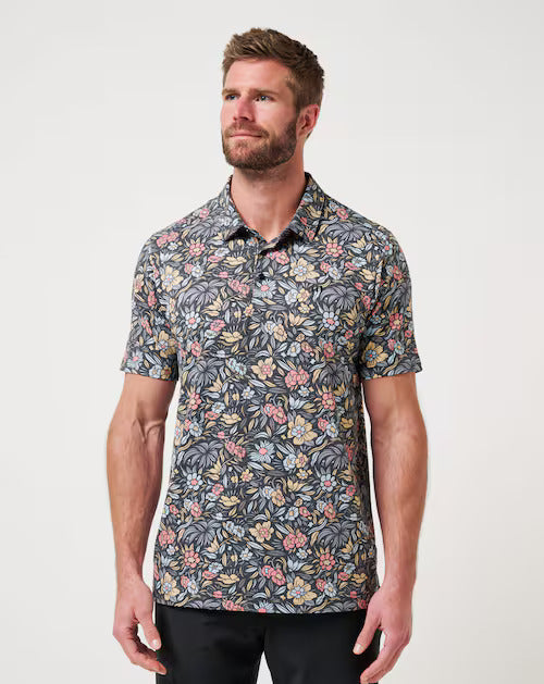 Featherweight Day Cruise Polo - Black