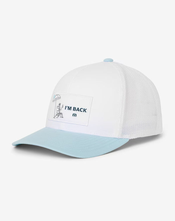 Full Send Feb Snapback Hat - White