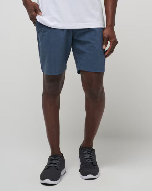 Tech Chino Pocket Short - Heather Total Eclipse