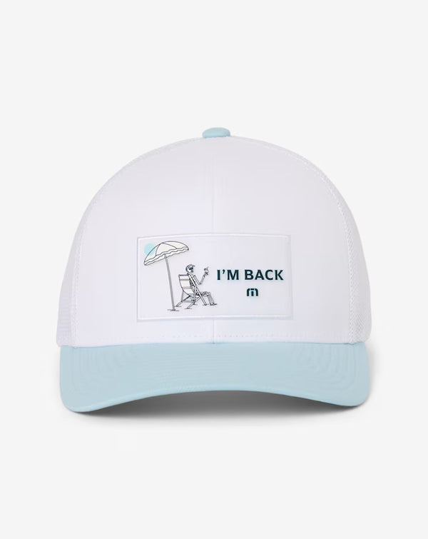 Full Send Feb Snapback Hat - White