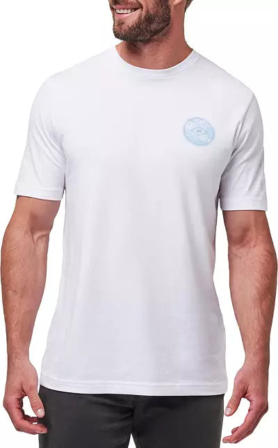 Now and Then Golf T-Shirt - White