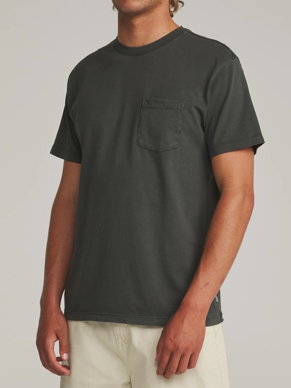 Base Tee - Black Vintage Wash