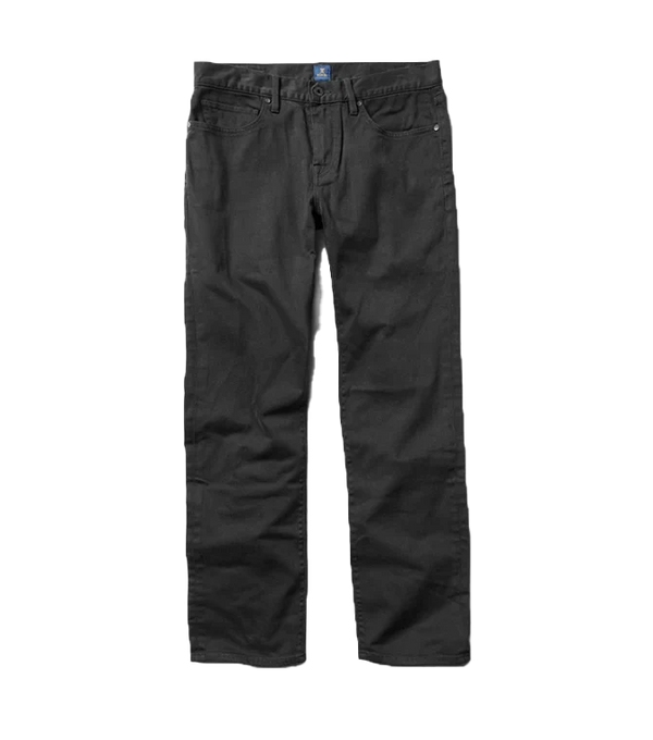 HWY 128 5 Pocket Broken Twill - Black 2
