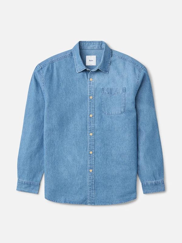 Henry Denim Shirt - Medium Indigo