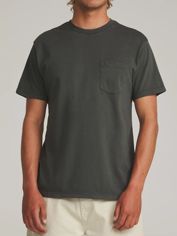 Base Tee - Black Vintage Wash