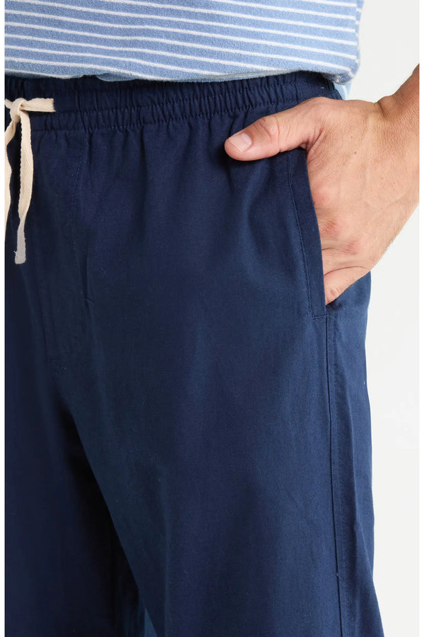 Linen Jam Pant - Navy