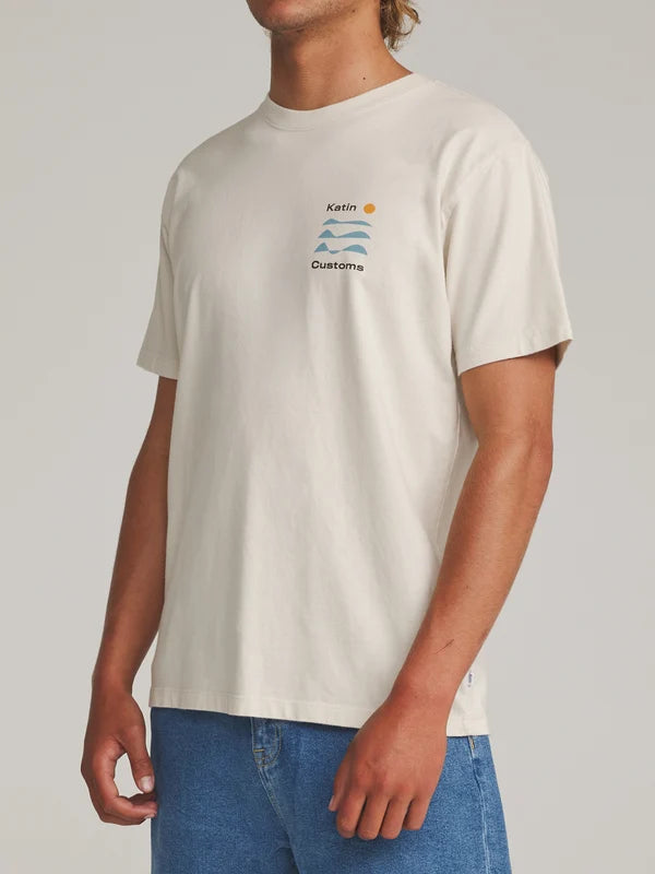 Frequency Tee- Vintage White