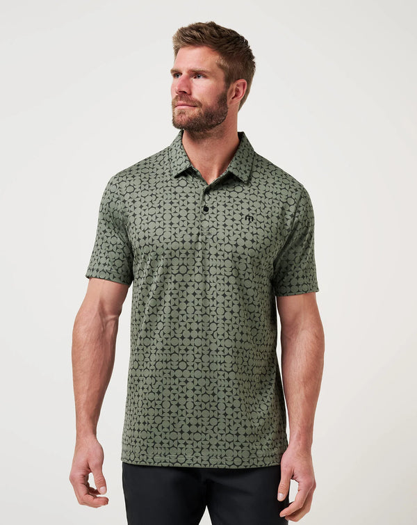 Featherweight Caves Polo - Dark Olive