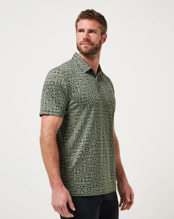 Featherweight Caves Polo - Dark Olive