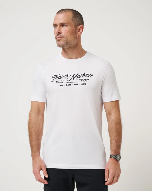 Perfect Plan Tee - White