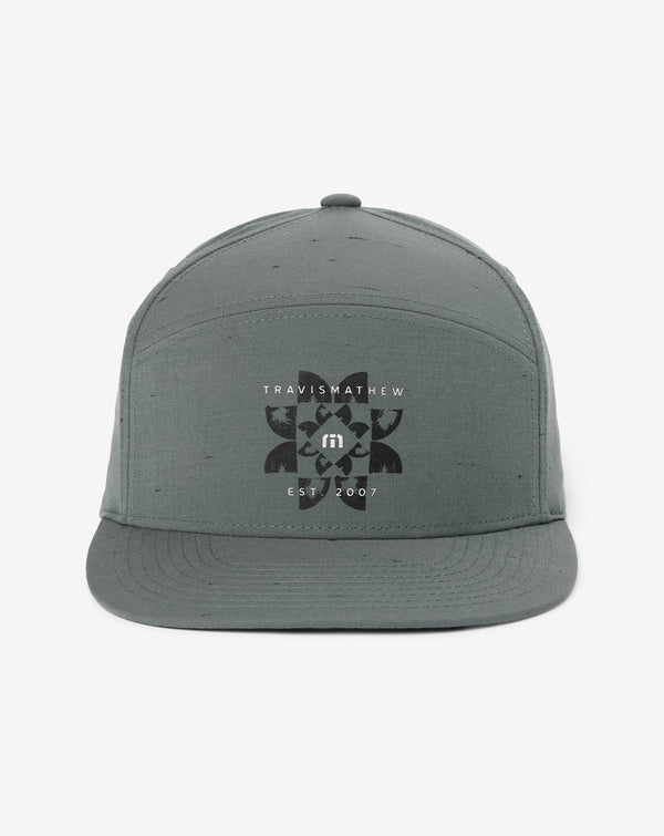 Dawn Dreams Snapback Hat - Dark Olive
