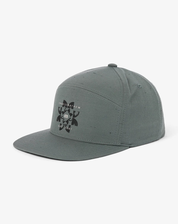 Dawn Dreams Snapback Hat - Dark Olive
