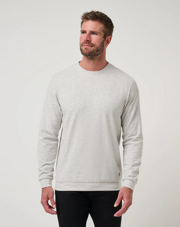 Cloud Sweater 1/4 zip - Heather Grey