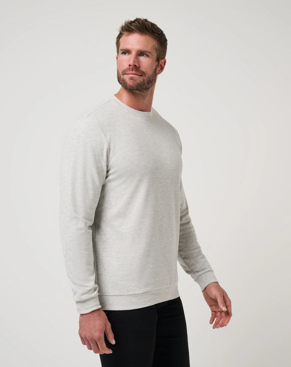 Cloud Sweater 1/4 zip - Heather Grey