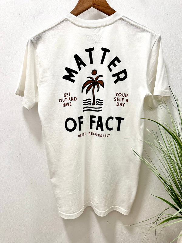 MoF Have A Day Tee - Natural