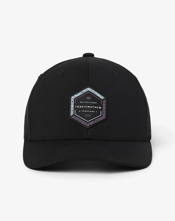 Word of Mouth Snapback Hat - Black