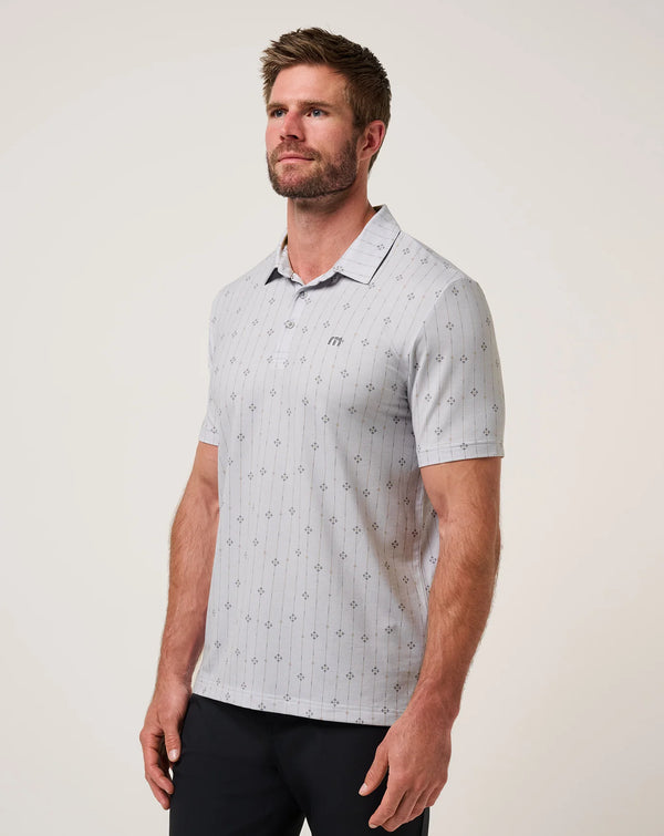 Featherweight Deco Polo - Heather Grey