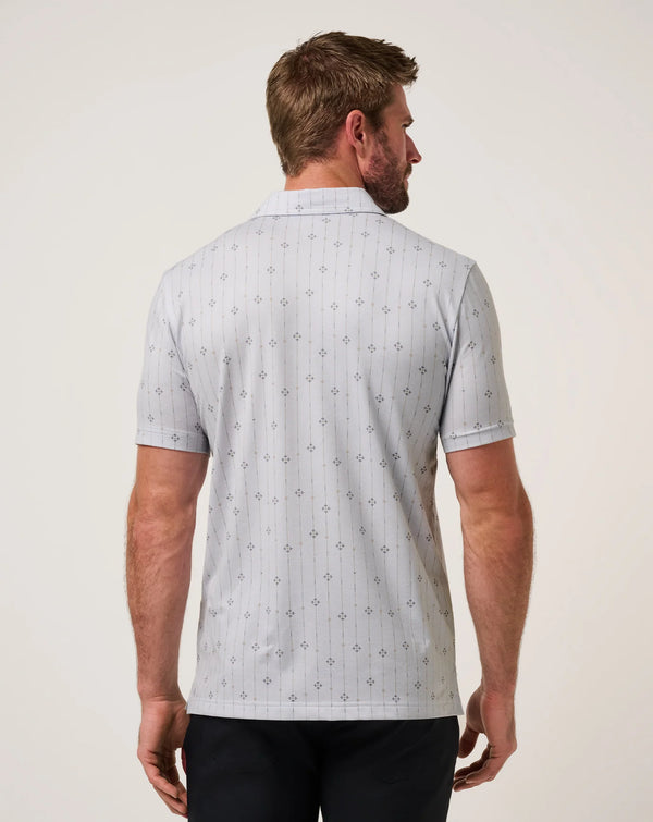 Featherweight Deco Polo - Heather Grey