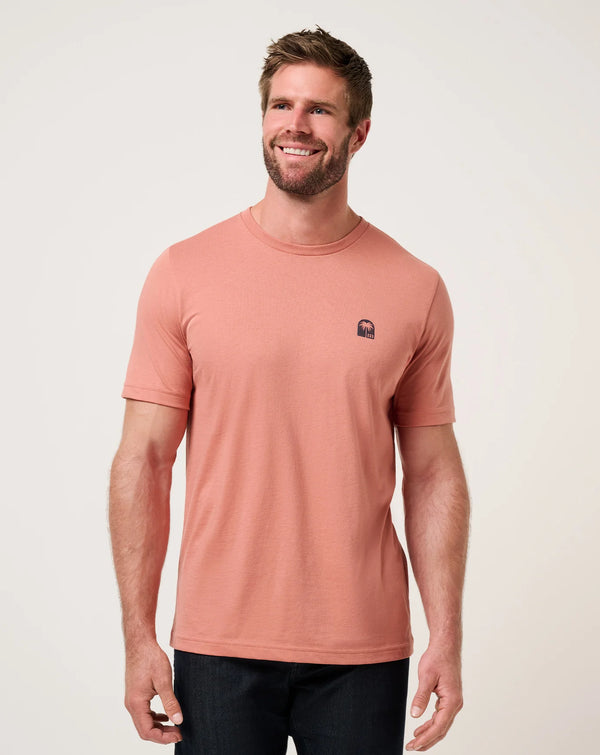 Top Places Tee - Brick Dust