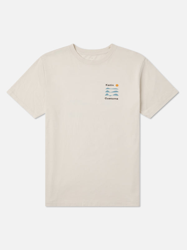 Frequency Tee- Vintage White