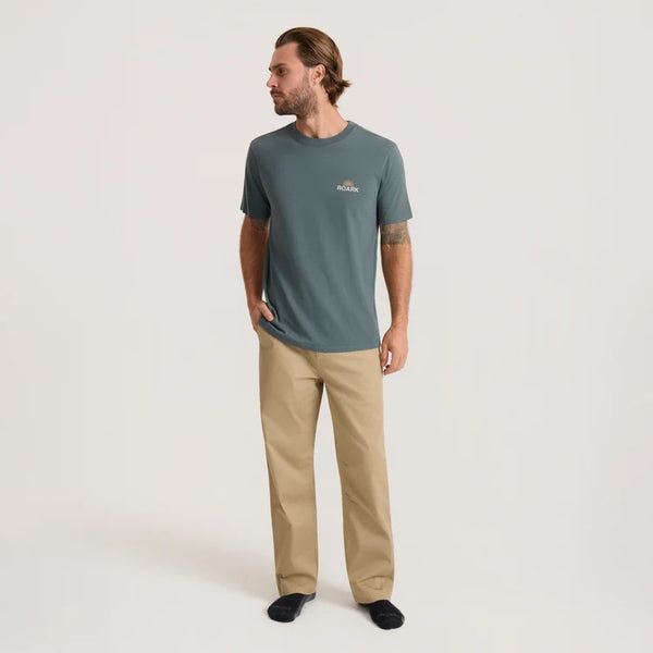 Tri Camp Tee- Slate Green