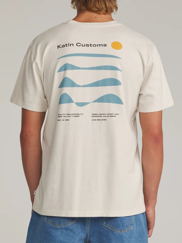 Frequency Tee- Vintage White