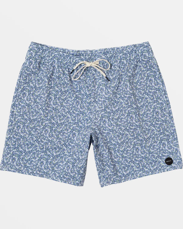 Atlas Elastic Waist Boardshorts - Blue Tide