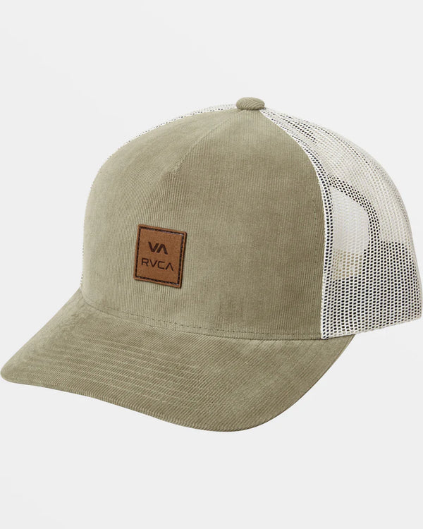 VA All The Way Cord Trucker Hat - Sage Leaf