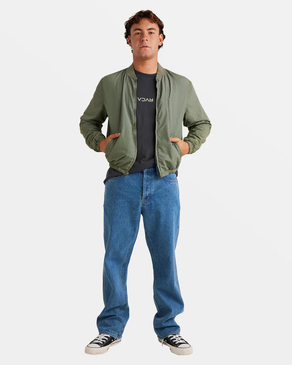 Vacancy Bomber Jacket - Sage Leaf