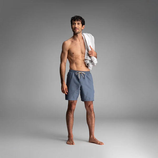 Wave 7" Swim Short 2N1 - China Blue