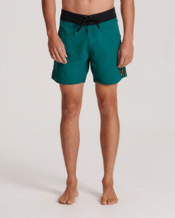 Blunder 15" Boardshort - Green