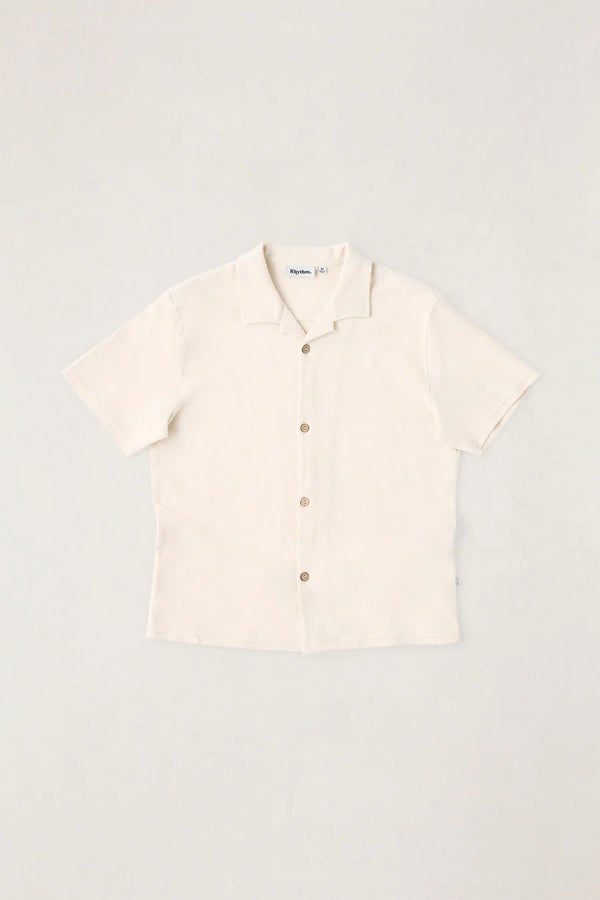 Reverse Terry SS Shirt - Natural