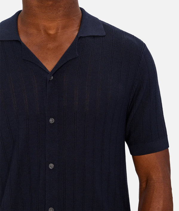 The St. Pierre SS Shirt - New Navy