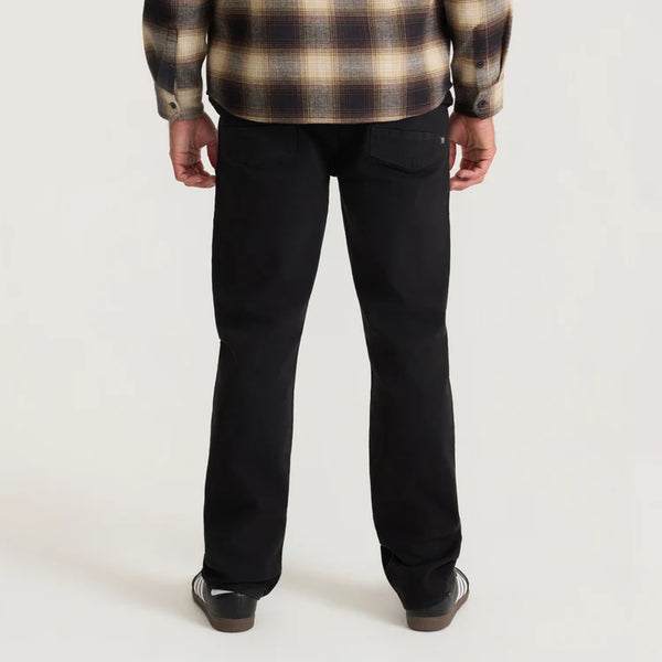 HWY 128 5 Pocket Broken Twill - Black 2
