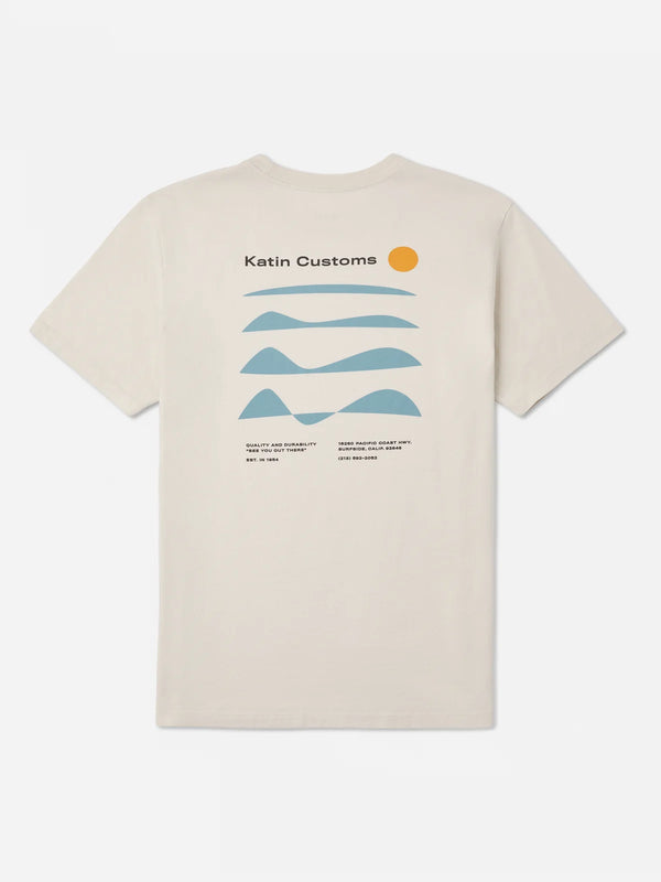 Frequency Tee- Vintage White